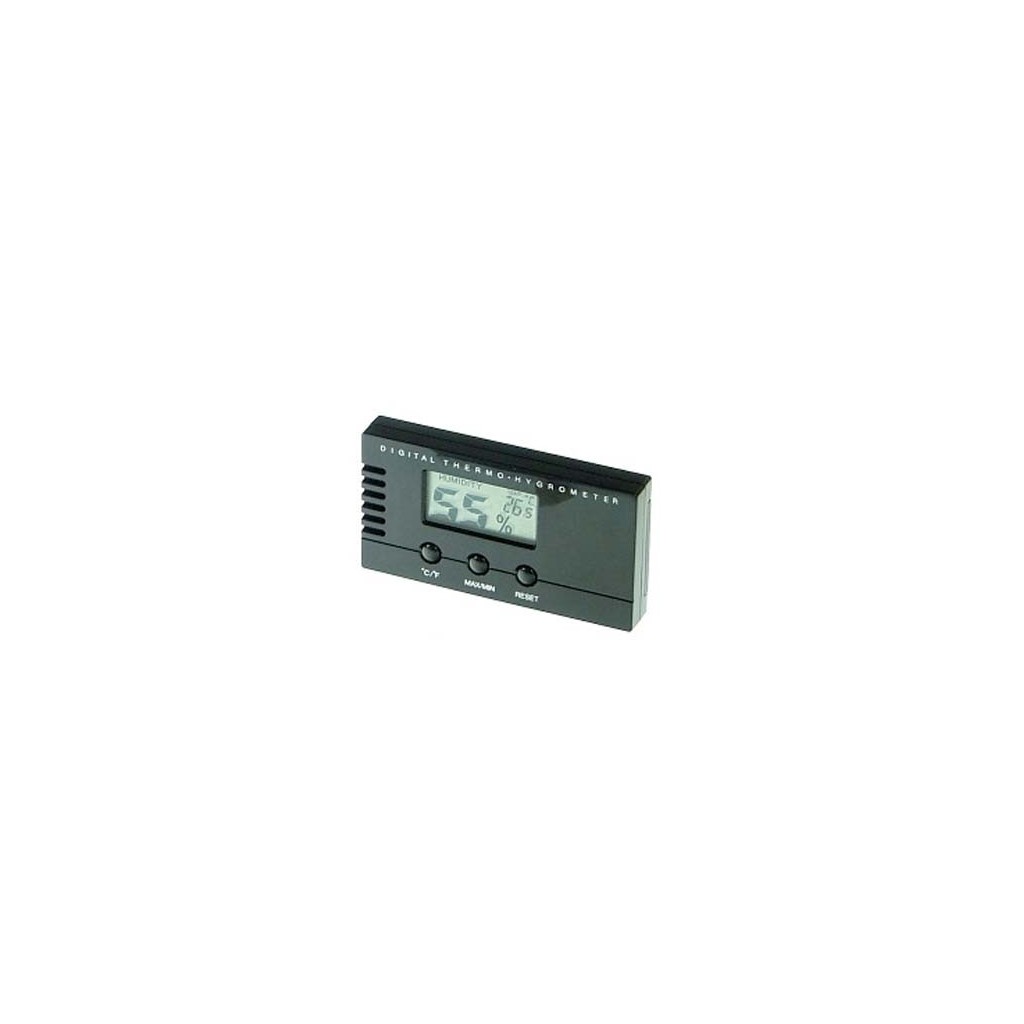 Thermo-hygromètre numérique rectangulaire