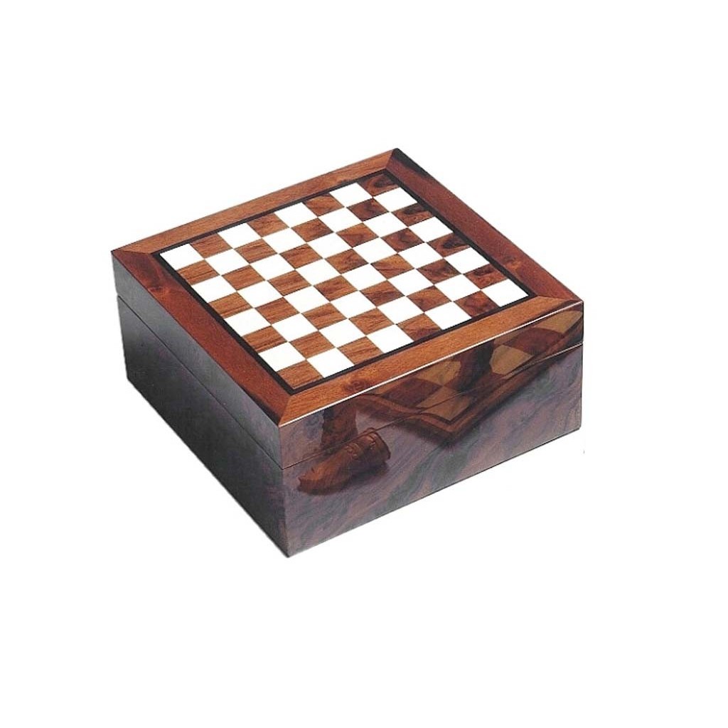 Humidor chess-board with digital higro