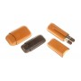 Leather cigar case for 2-3 Robusto