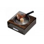 Pipe-ashtray with drawer - Walnut