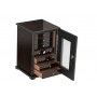 Cigar cabinet 7 drawers - ebony matt