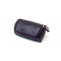 Leather pouch for 2 pipes and accessories - Brown