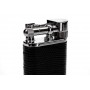 Tsubota Pearl “Stanley“ pipe lighter - black leather