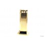 Accendino Dunhill Unique da tavolo Linee verticali placcato oro - Limited Edition