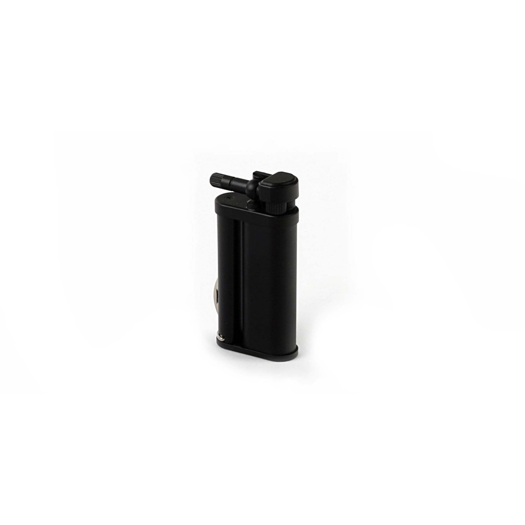 Briquet pour pipe Tsubota Pearl “Bolbo“ avec accessoires - Noir Matte