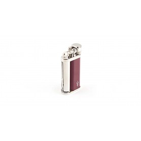 Briquet pour pipe Tsubota Pearl “Savinelli“ avec accessoires - Rouge Laque