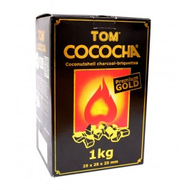 Carboncini TOM Cococha GOLD 100% Cocco Naturale - 1Kg