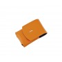 S.T. Dupont Minijet Lighter Case Leather - Naranja