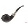 BollitoPipe 60th anniversary by Les Wood - Ferndown - Bark * * * with silver spigot square - Bent Rhodesian Limited Edition 41