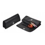 Magnet Line Leather pouch for 1 or 2 pipes, 2 tobacco and accessories