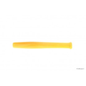 Acrylic “Amber“ mouthpiece for corncob pipes - Straight