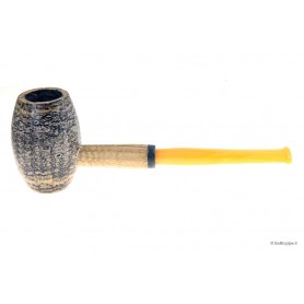 Country Gentleman Corn Cob pipe avec tuyau en acrilique