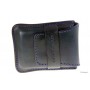 Leather sewn by hand cigar case Stortignaccolo for 4 Scorciato - Blue
