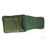 Leather sewn by hand cigar case Stortignaccolo for 4 Scorciato - Green