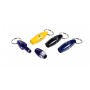 Cigar puncher 2 blade "Perfecto" - black, blue or yellow lacquer