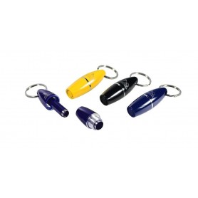 Cigar puncher 2 blade "Perfecto" - black, blue or yellow lacquer