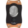 Colibri Cigar Cutter Monza S-Cut - Black/Silver