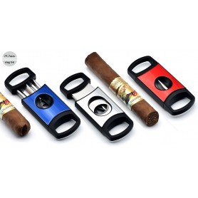 S - V cut 2 blades Cigar Cutter -
