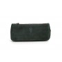 Savinelli pouch green leather for 1 pipe, tobacco and accessories