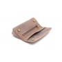 Savinelli pouch taupe leather for 1 pipe, tobacco and accessories