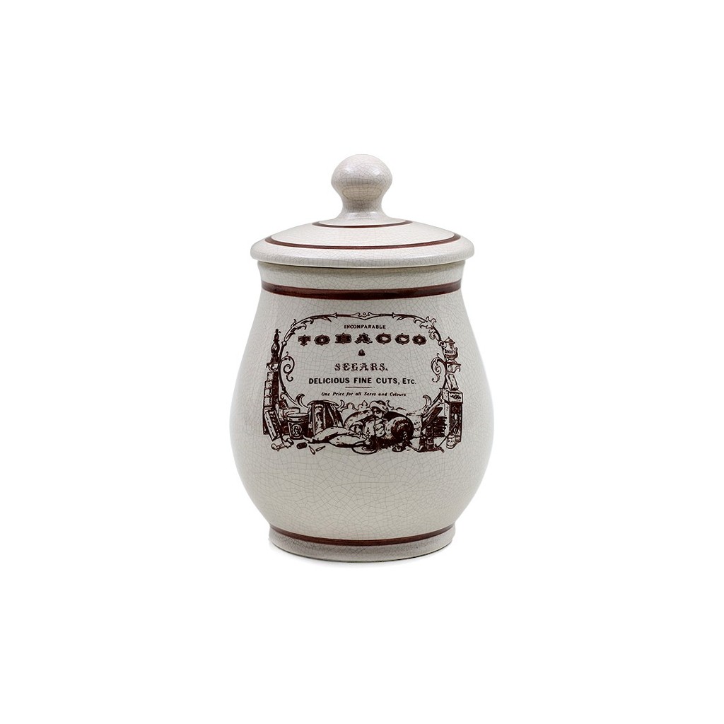 Vintage "Segar" Savinelli Ceramic Tobacco jar