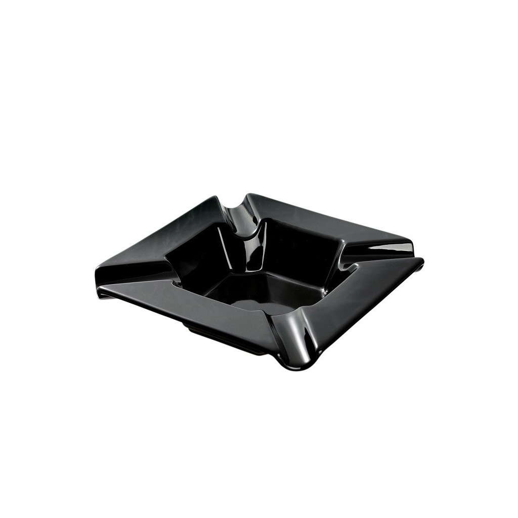 Ceramic cigar ashtray - 4 Black