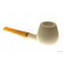 A.Bauer Box with 2 meerschaum pipes with amber mouthpieces