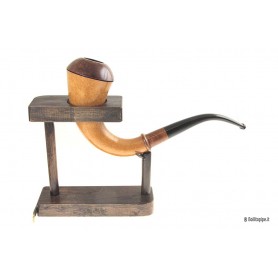 Estate pipe: Calabash Strambach with pipe holder