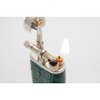 Tsubota Pearl “Stanley“ pipe lighter - Green leather