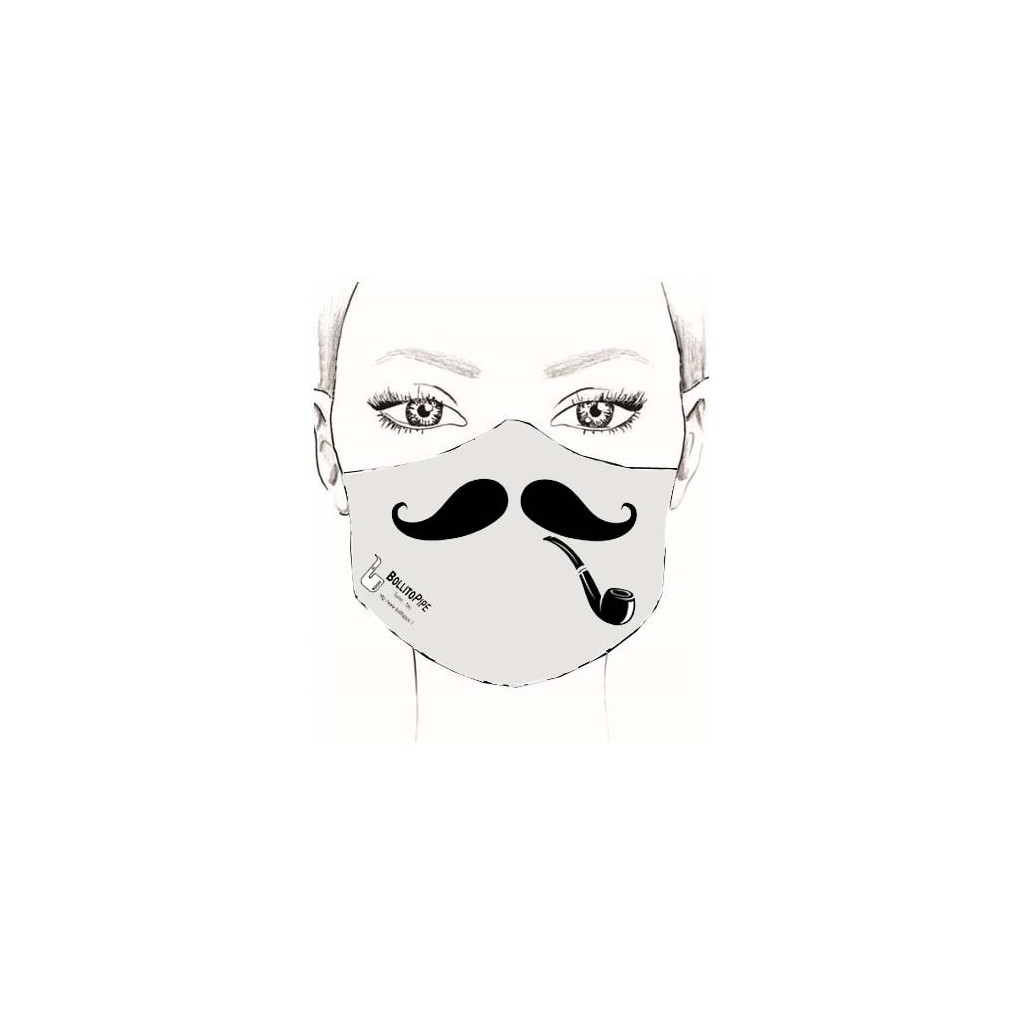 Mask - Pipe & Moustache